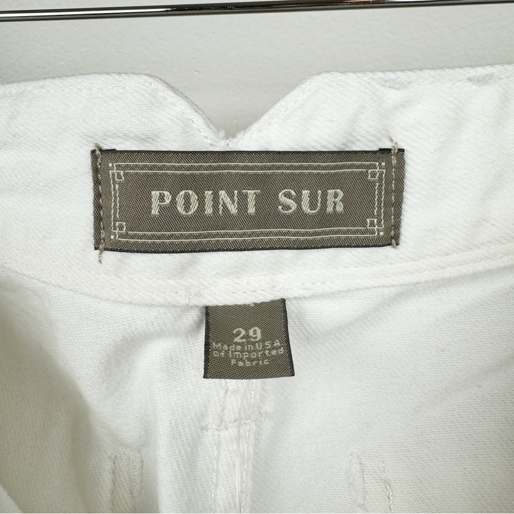 J. Crew Point Sur Wide-Leg Carpenter Jeans White Size 29 NWT - Picture 9 of 10